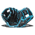 Rawlings Heart of the Hide 11.5" Pro Web Baseball Glove - Black/Carolina