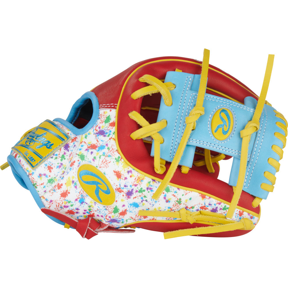Rawlings Heart of the Hide Series 11.5" Baseball Glove - Scarlet/Splatter