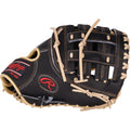 Rawlings Heart of the Hide Series First Base Mitt 12.5" Baseball Glove - Black