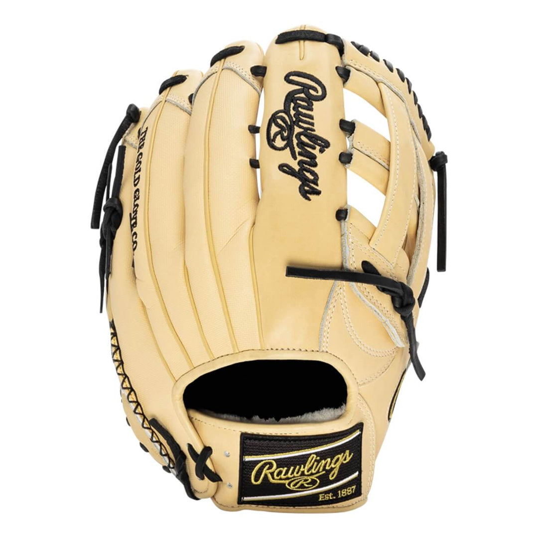 Rawlings Pro Preferred 12.75" Outfield Glove LHT Blonde/Black