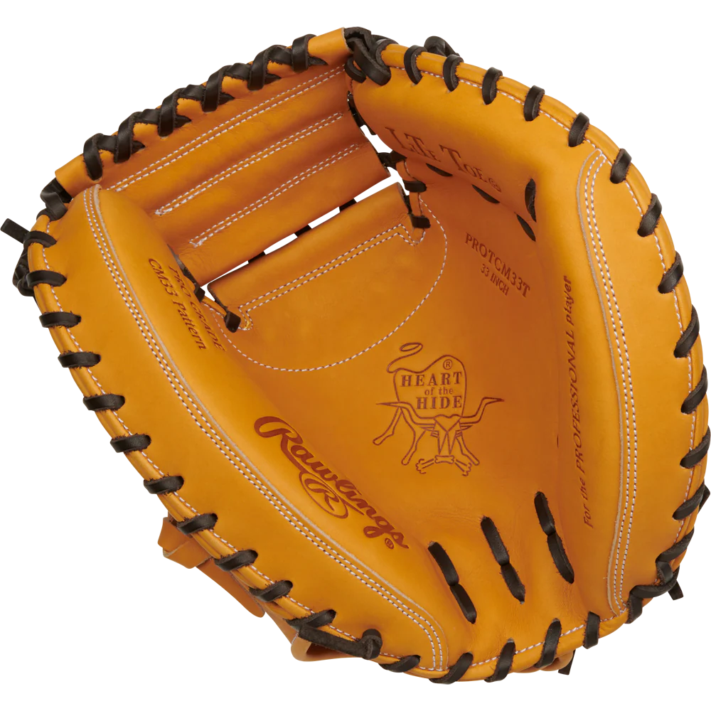 Rawlings Heart of the Hide Traditional Series Catchers Mitt 33" - Tan