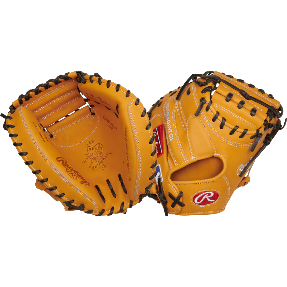 Rawlings Heart of the Hide Traditional Series Catchers Mitt 33" - Tan