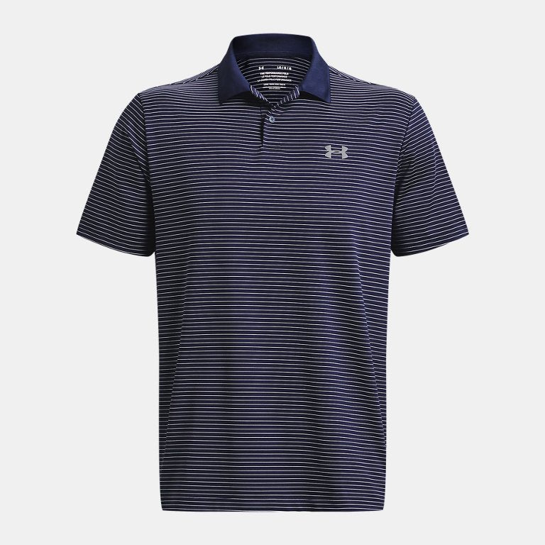 UA Matchplay Stripe Polo