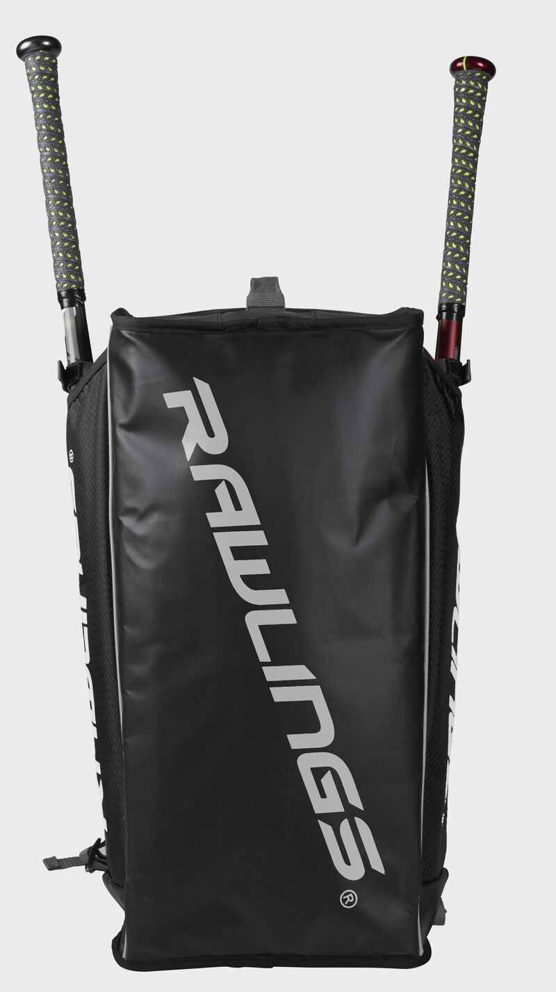 Rawlings Hybrid Backpack/Duffel Players Bag Black