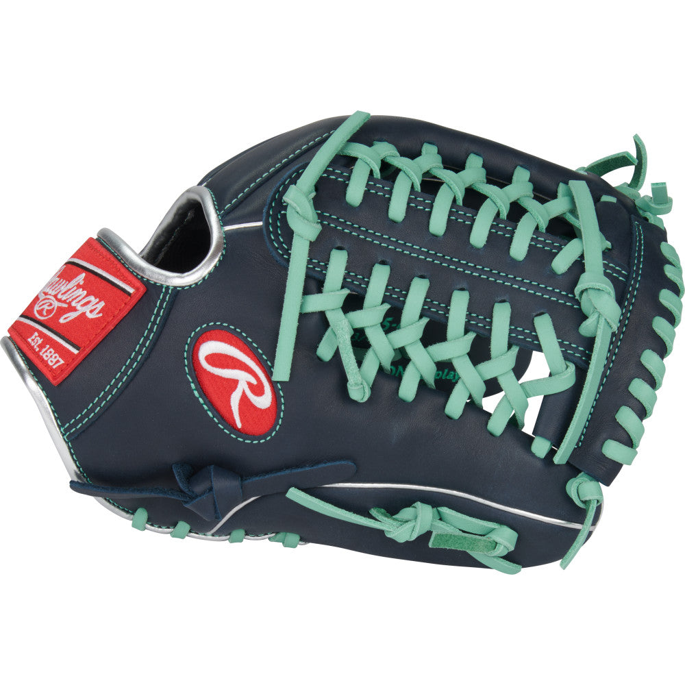 Rawlings R9 Baseball Series 11.75" Baseball Glove - Navy/Mint