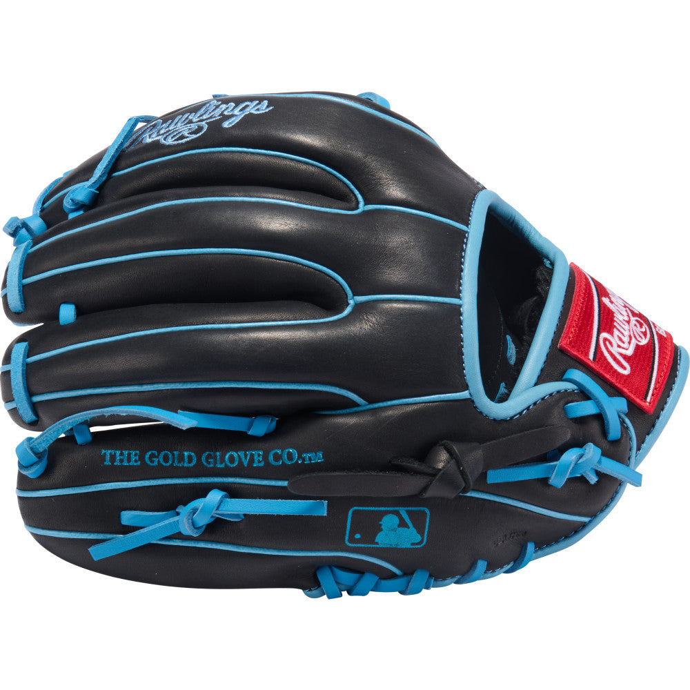 Rawlings R9 Baseball Series 11.5" Baseball Glove - Black/Columbia