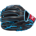 Rawlings R9 Baseball Series 11.5" Baseball Glove - Black/Columbia