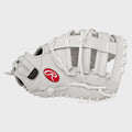 Rawlings Liberty Advanced 13" Fastpitch Softball First base Mitt - White