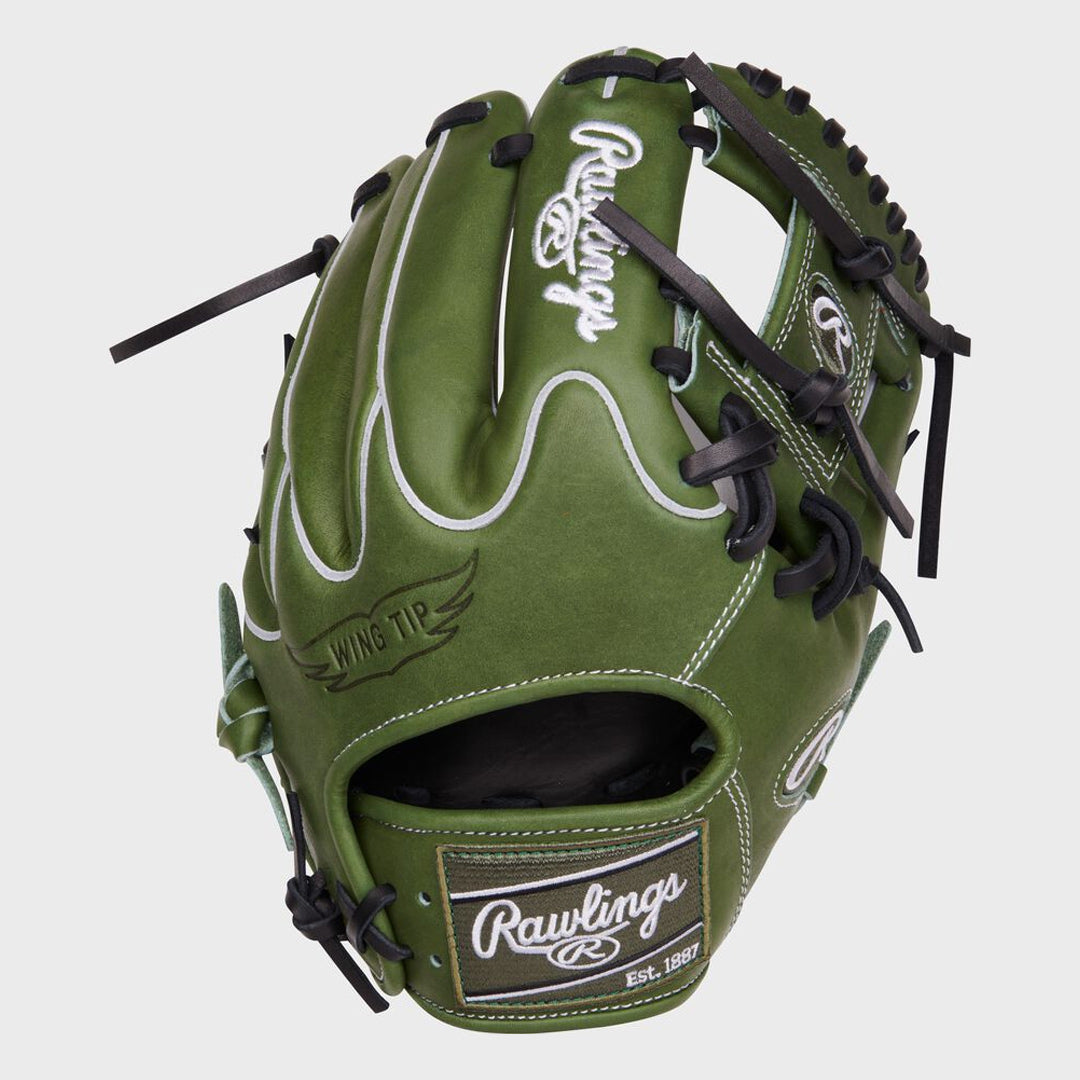 Rawlings Heart of the Hide 11.5" Military Green Baseball Glove