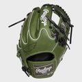 Rawlings Heart of the Hide 11.5" Military Green Baseball Glove