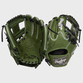 Rawlings Heart of the Hide 11.5" Military Green Baseball Glove