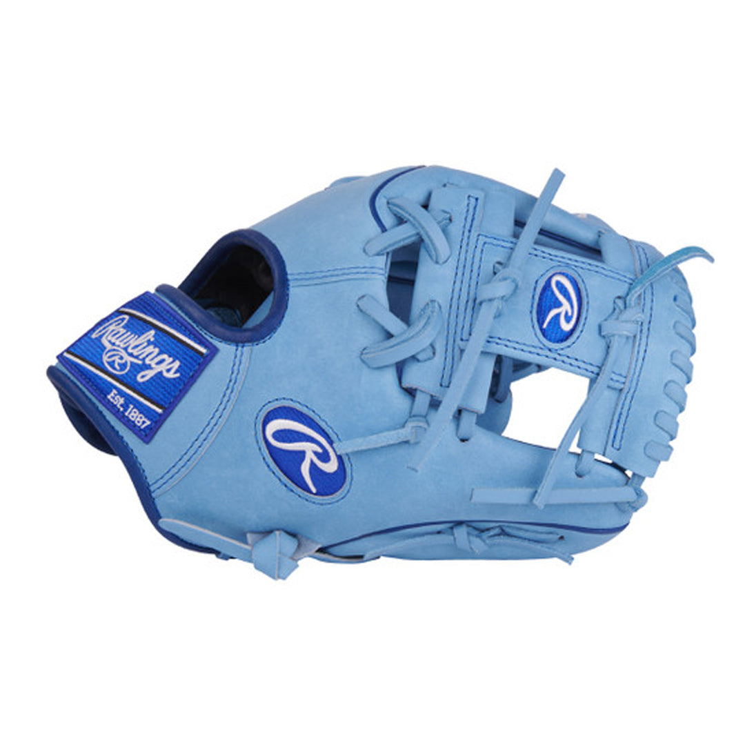 Rawlings Heart of the Hide Pro I Web 11.5" Baseball Glove Right Hand Throw - Columbia/Royal