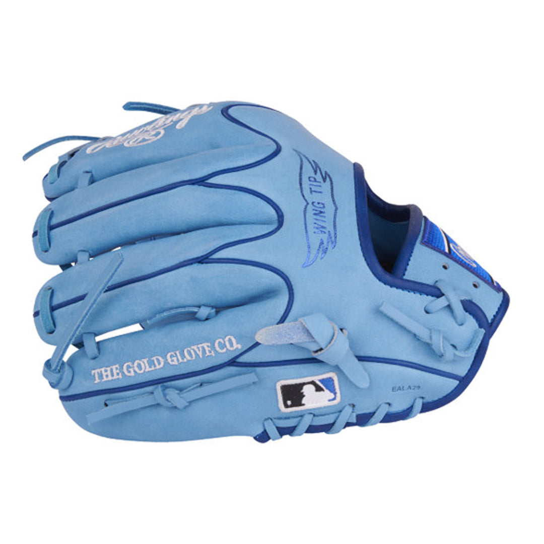 Rawlings Heart of the Hide Pro I Web 11.5" Baseball Glove Right Hand Throw - Columbia/Royal