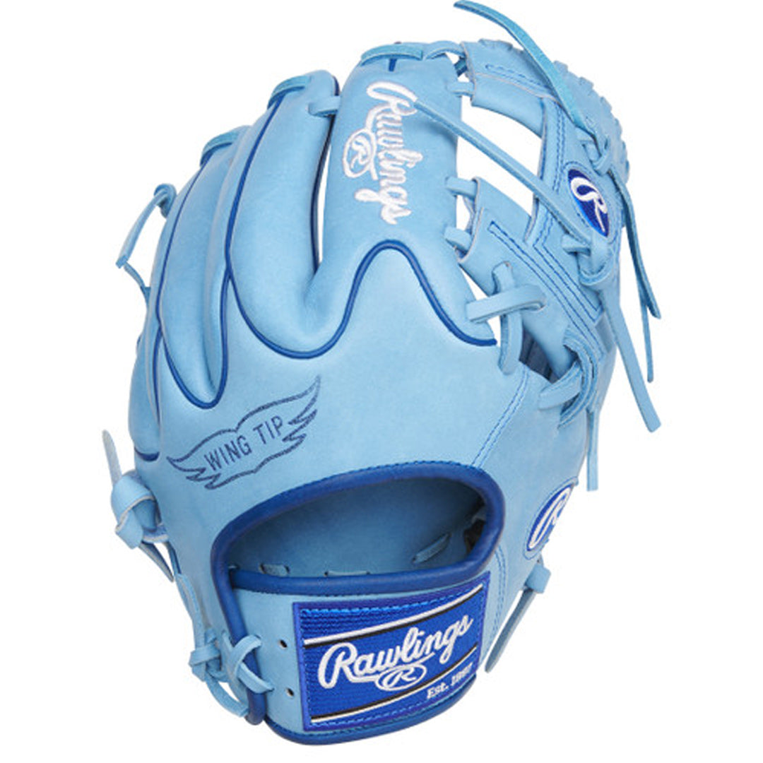 Rawlings Heart of the Hide Pro I Web 11.5" Baseball Glove Right Hand Throw - Columbia/Royal