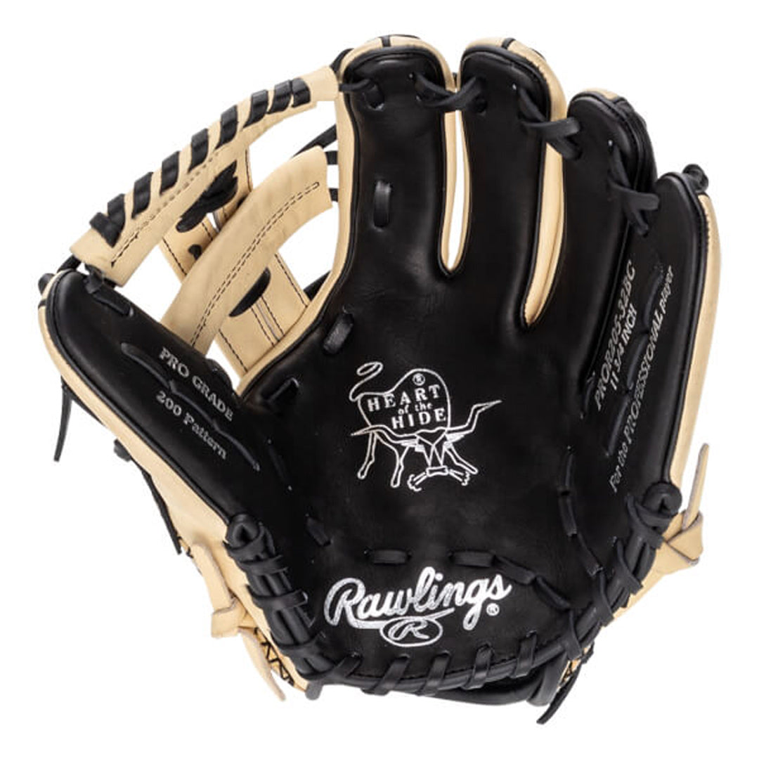 Rawlings Heart Of The Hide Pro Split Single Post 11.75" Baseball Glove - Camel/Black