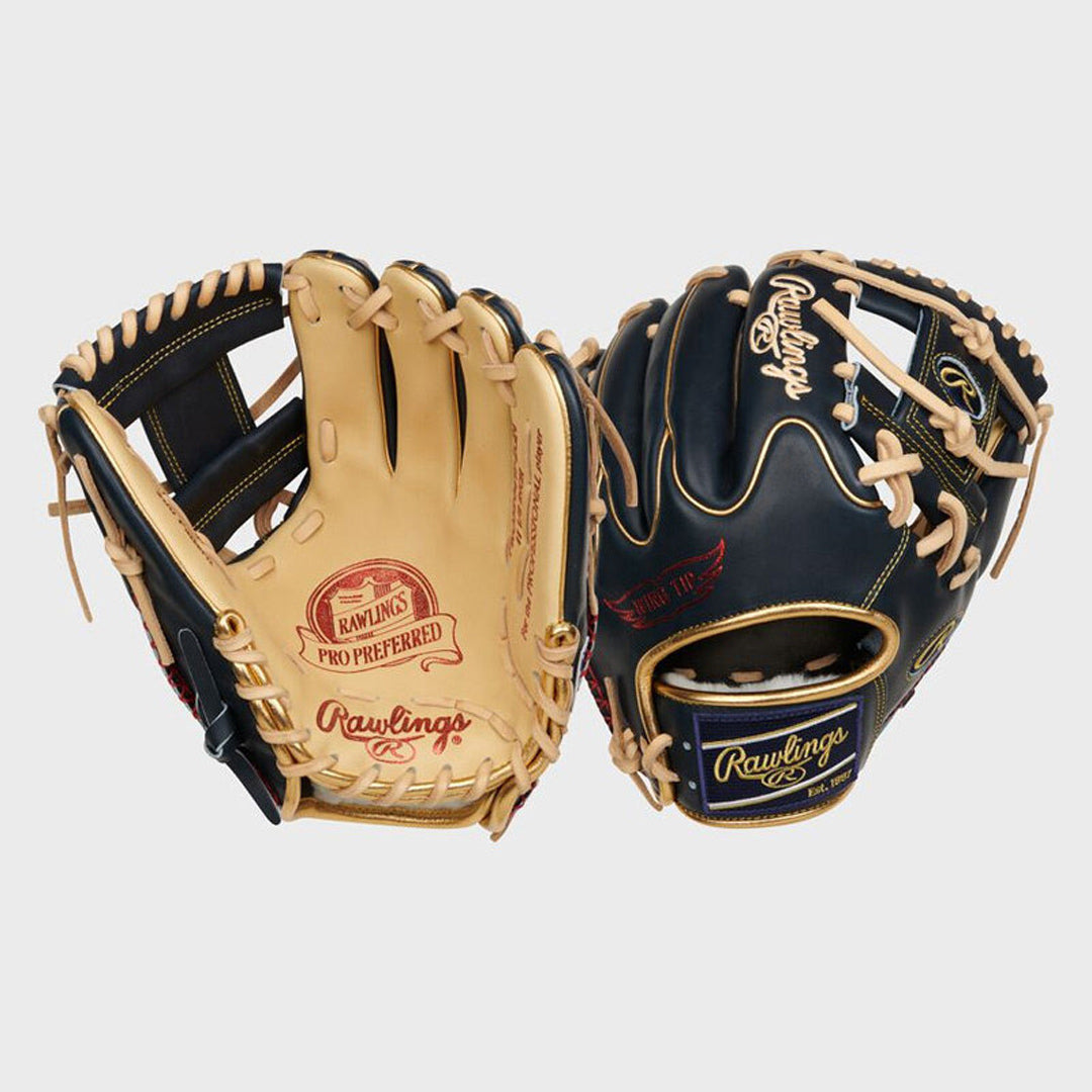 Rawlings Pro Preferred Series 11.5" Baseball Glove - Camel/Navy
