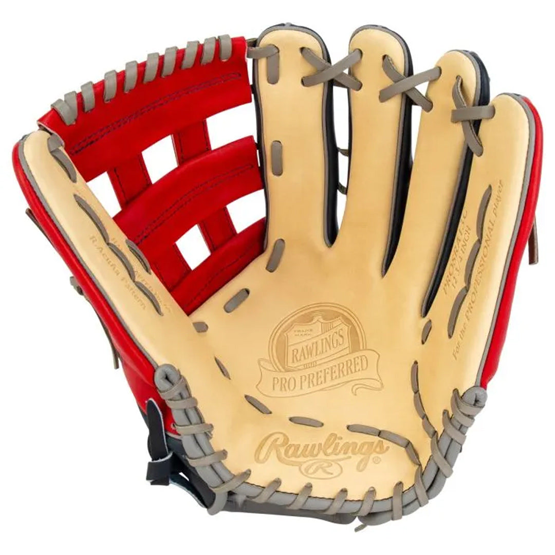 Rawlings Pro Preferred Series R. Acuna Gameday Pattern 12.75" Baseball Glove - Camel/Navy