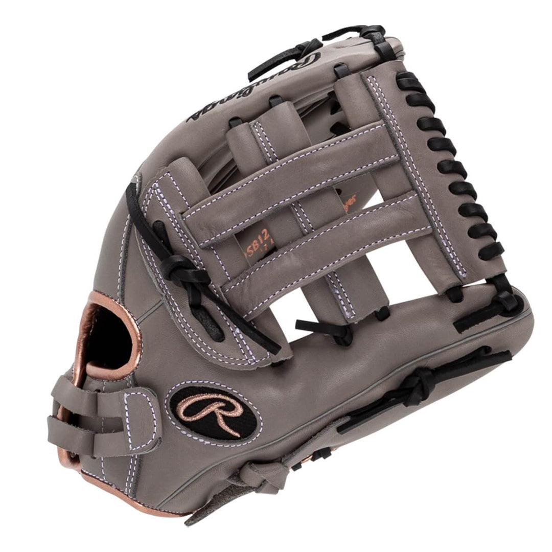 Rawlings R9 Contour Series 12" Softball Glove - Gray