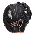 Rawlings R9 Series First Base Mitt 12.5" Softball Glove - Black