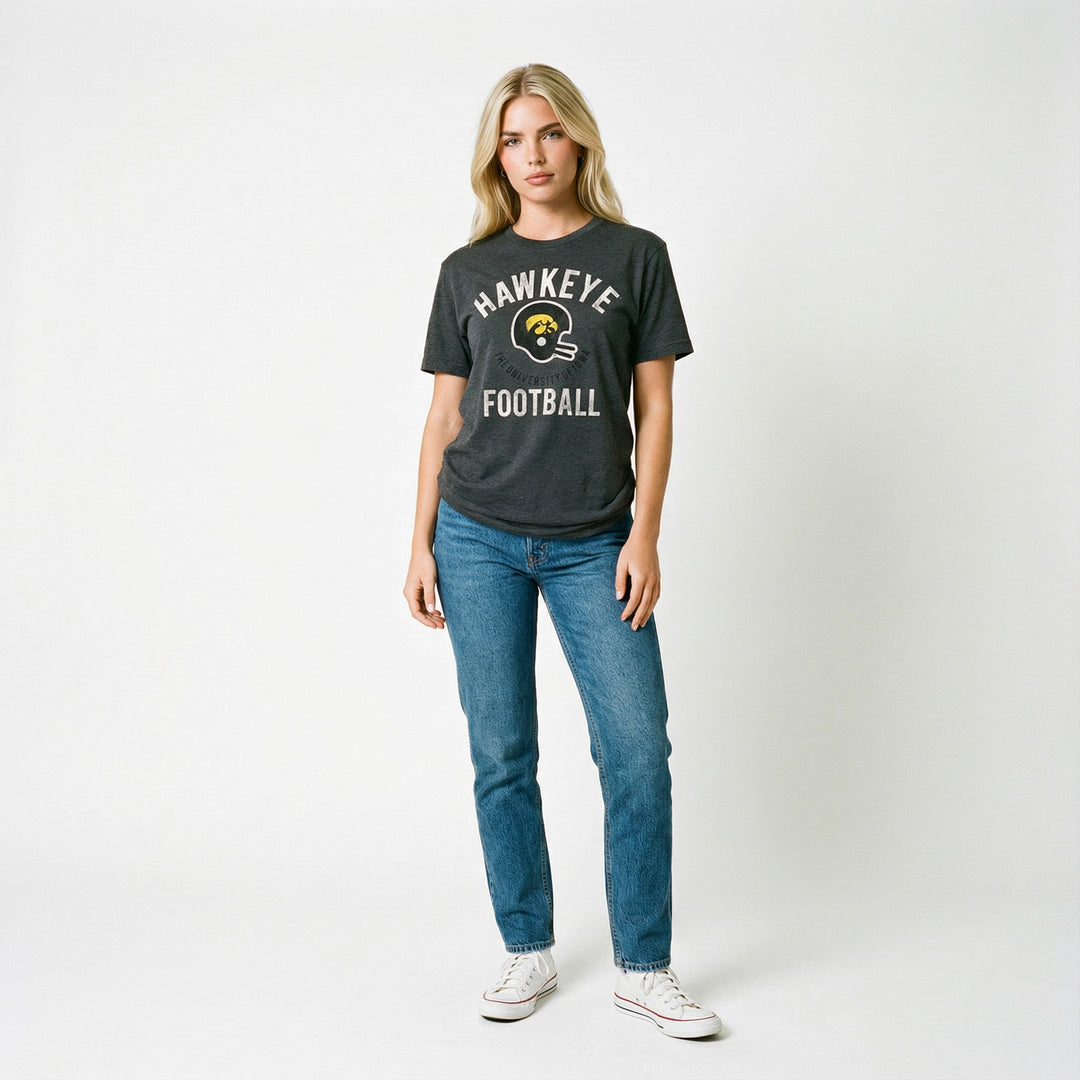 Hawkeye Football Short Sleeve Tee