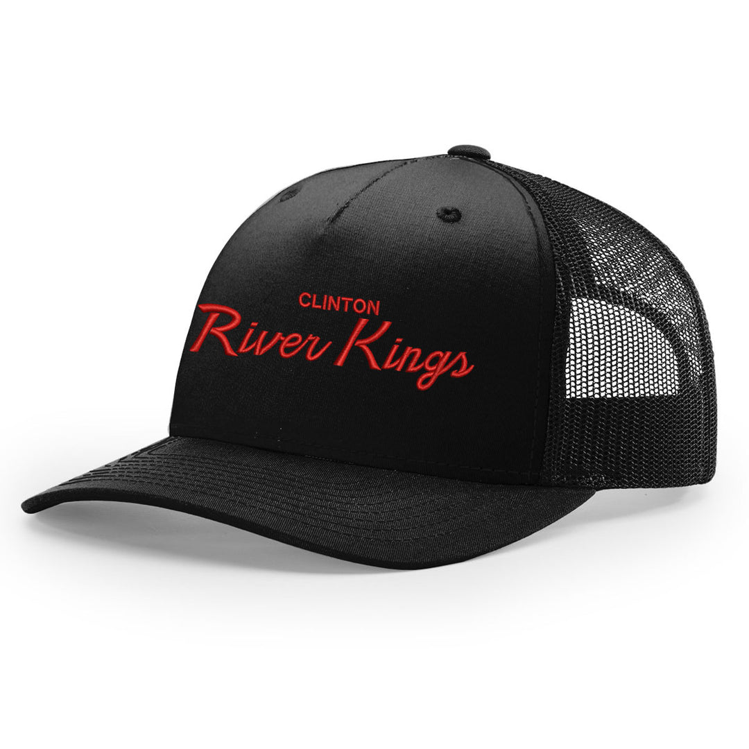 Clinton River Kings Script Richardson 5 Panel Trucker Cap