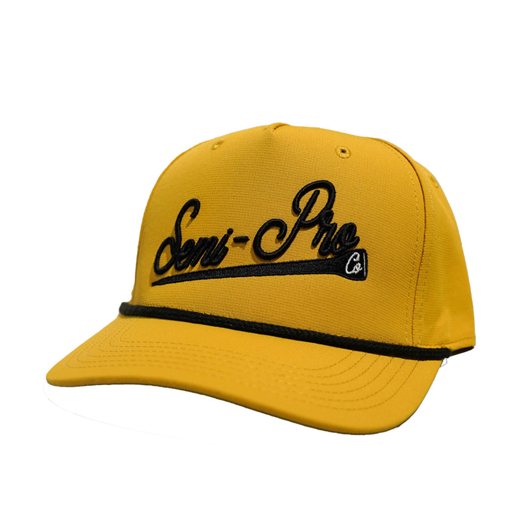 Semi-Pro Co. 5 Panel Rope Cap