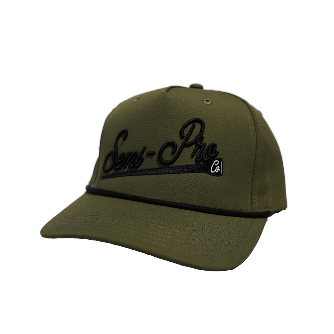 Semi-Pro Co. 5 Panel Rope Cap