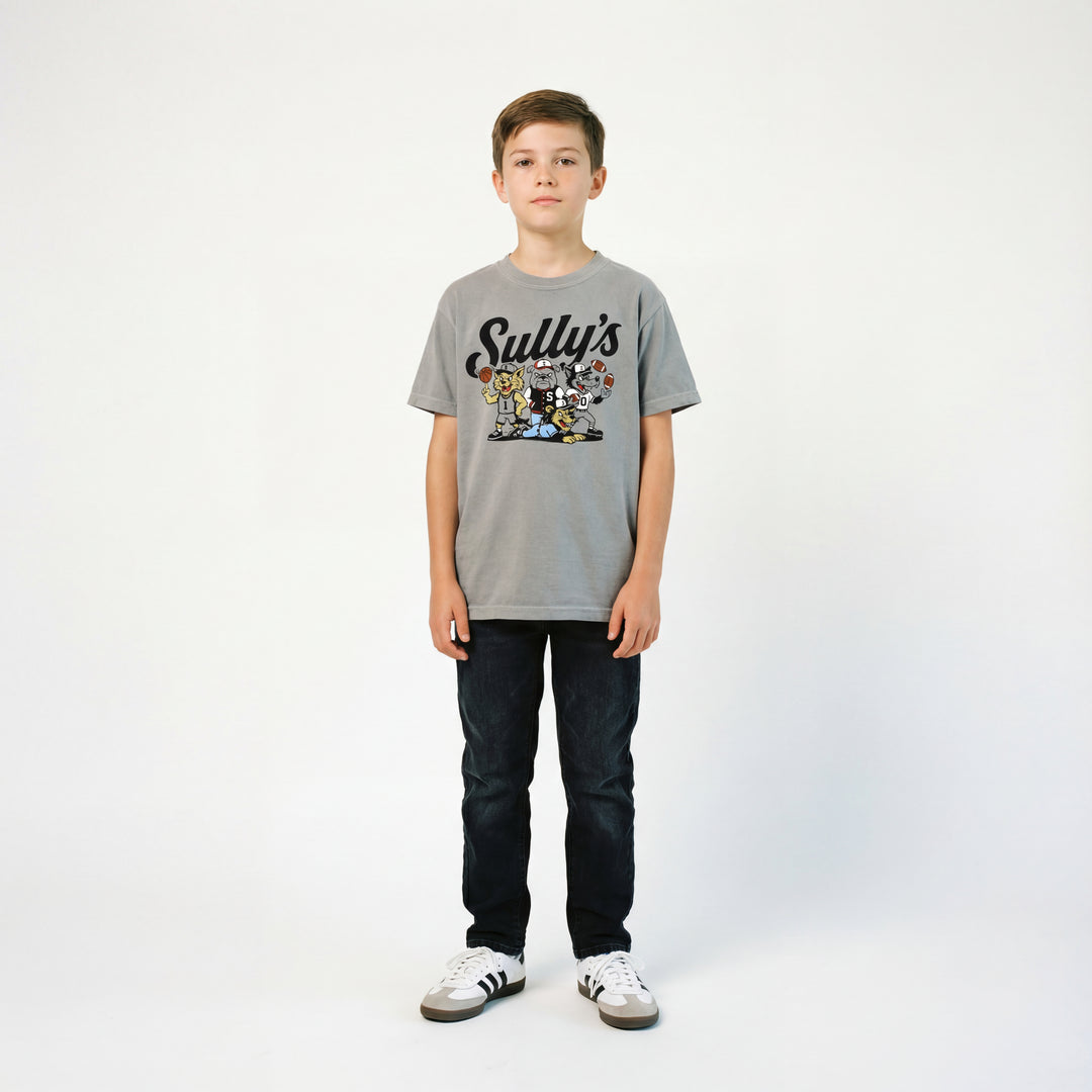 Sully's Script Mascots Youth Tee