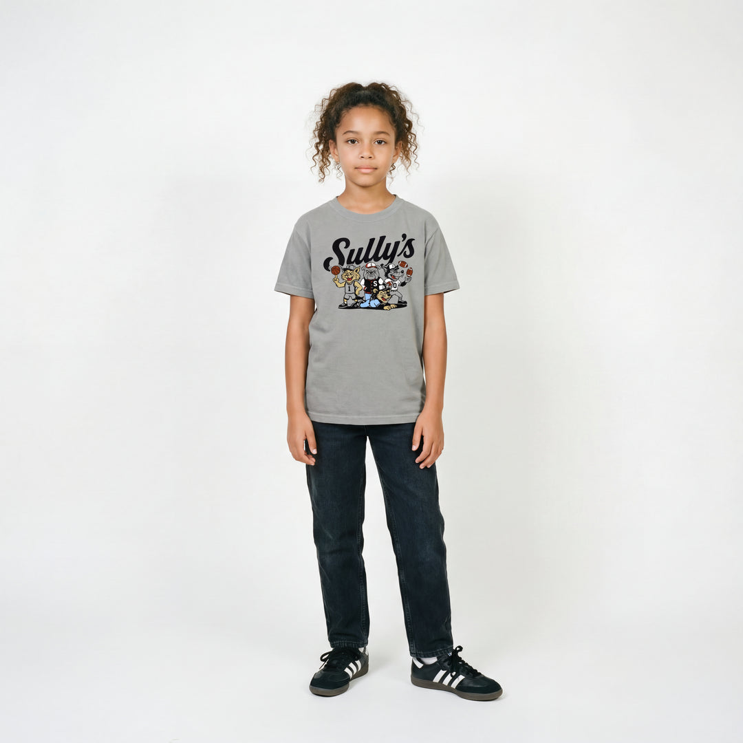 Sully's Script Mascots Youth Tee
