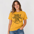 Vintage Herky Tackle Football Triblend Short Sleeve Tee