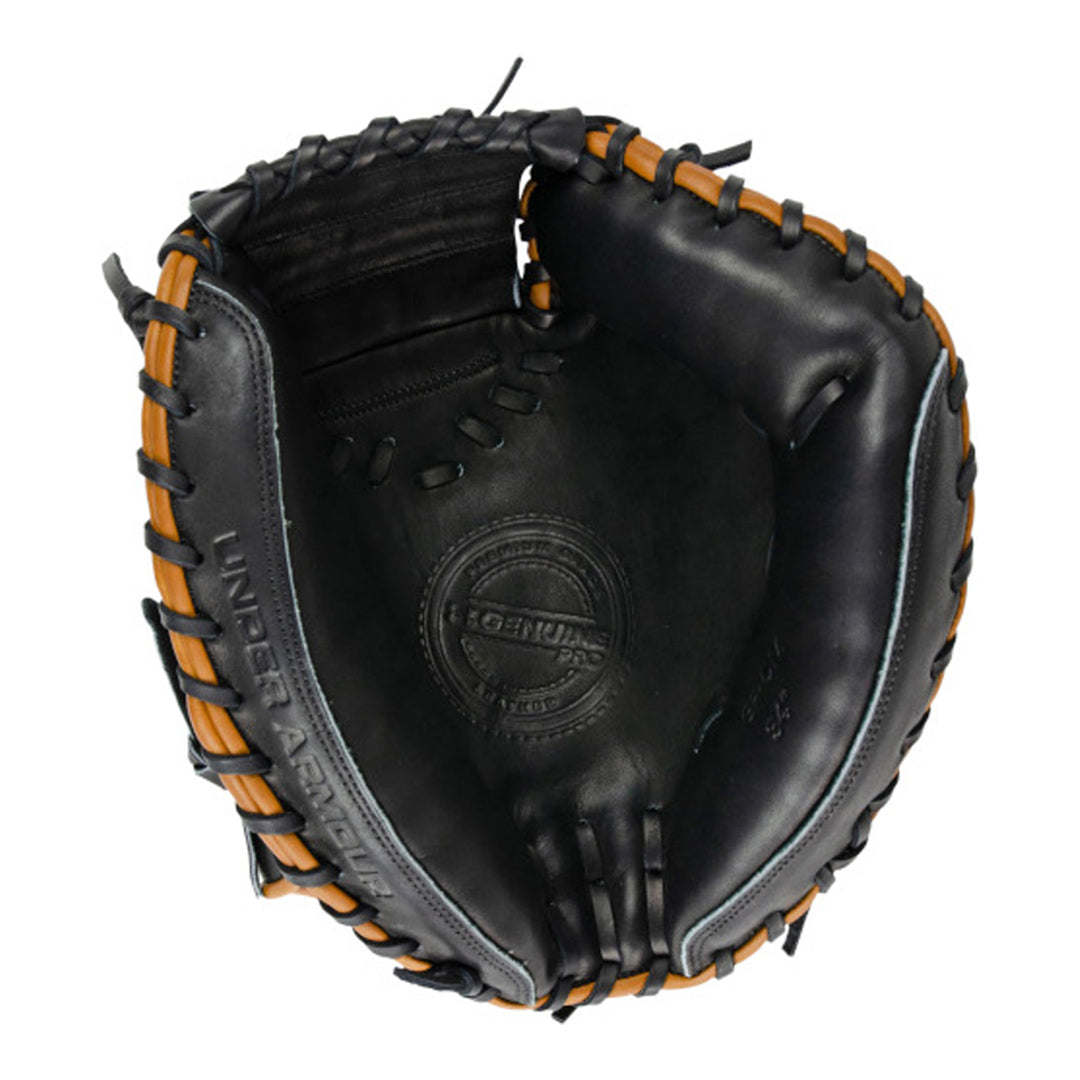 Under Armour Pro Series 34" Catchers Mitt - Black/Carmel