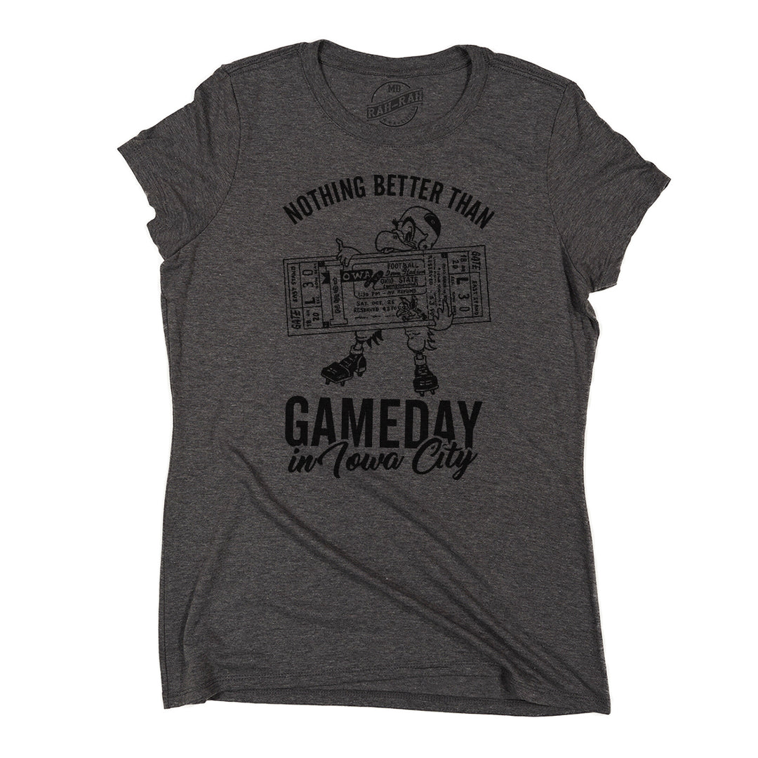 Gameday in Iowa City Women's Triblend Short Sleeve Tee