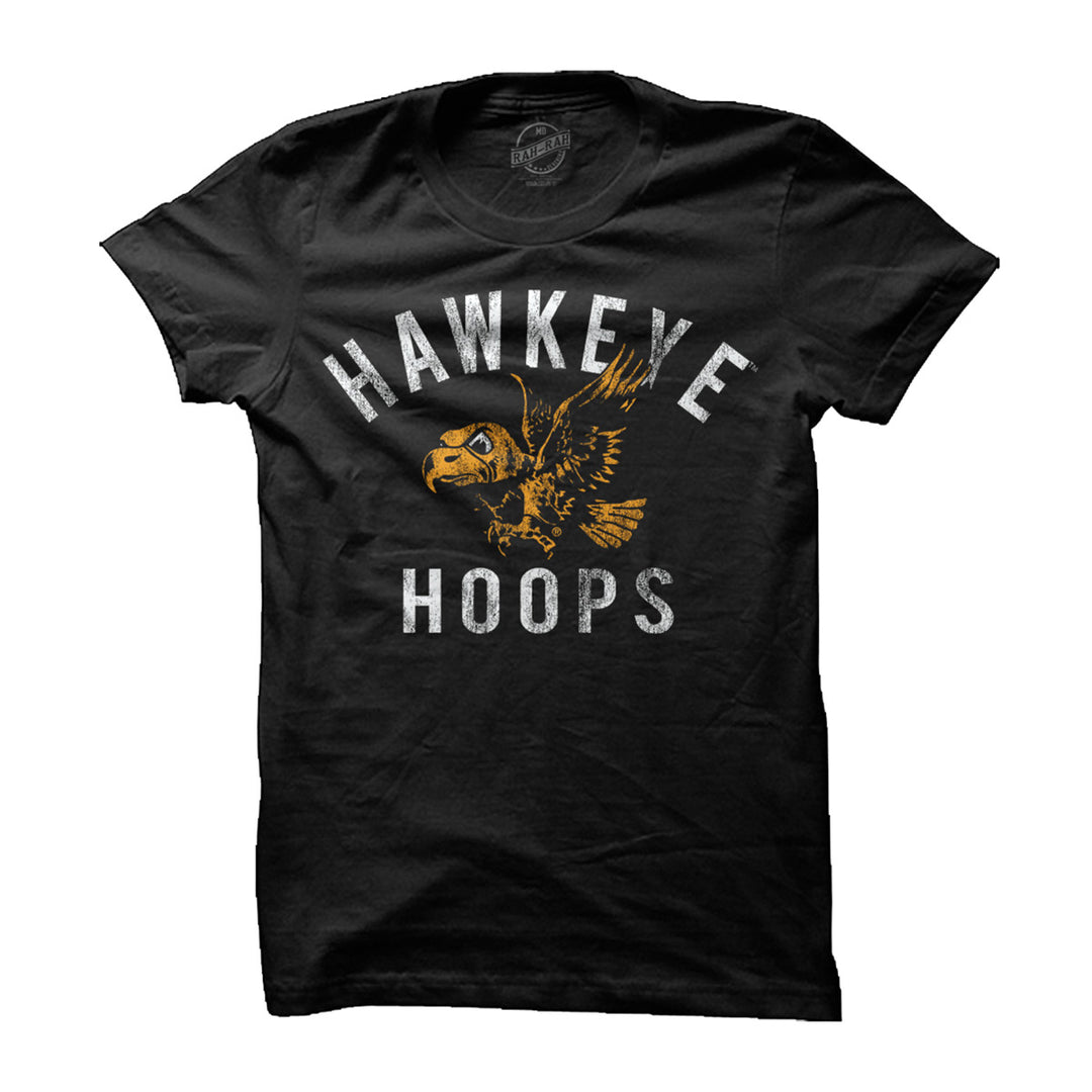 Hawkeye Hoops Flying Bird Short Sleeve Tee