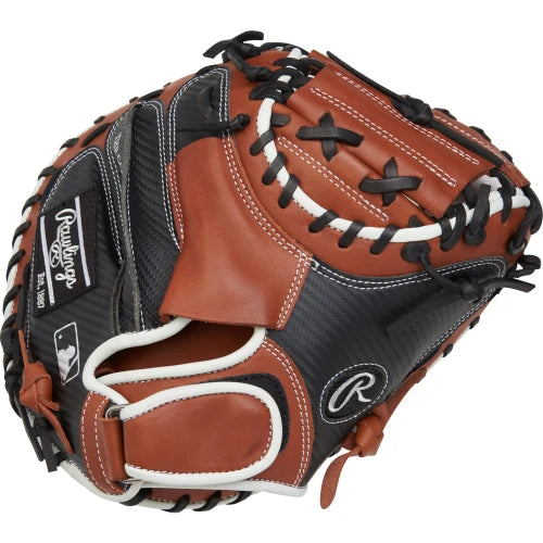 Rawlings Gamer Series 32.5" Catchers Mitt - Brown/Black