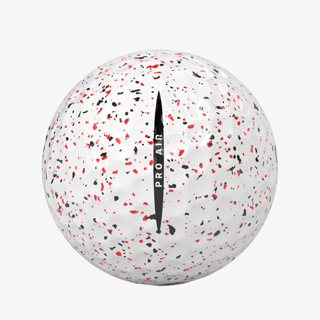 Vice Pro Air Golf Ball - Drip Red Black