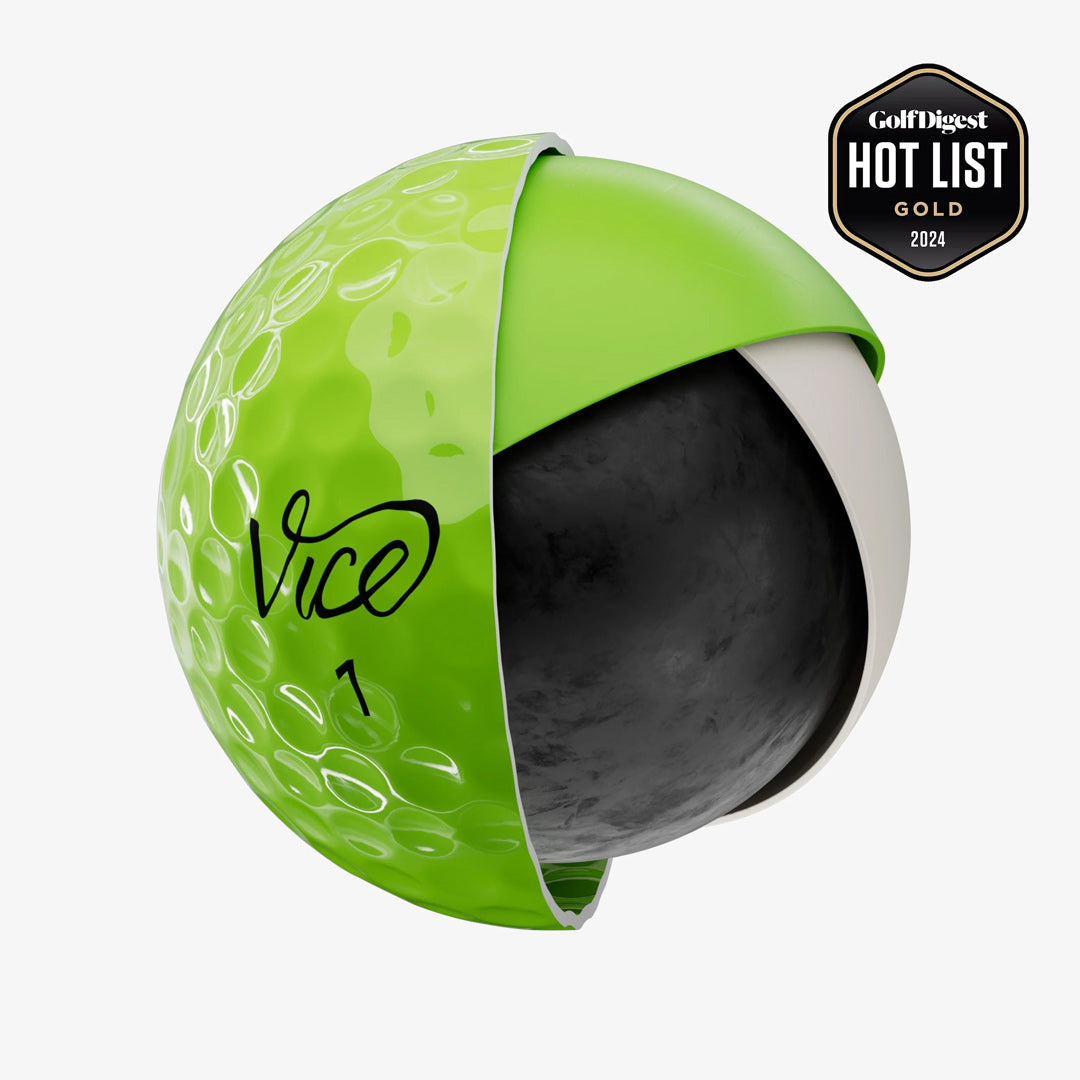 Vice Pro Plus Golf Ball - Neon Lime