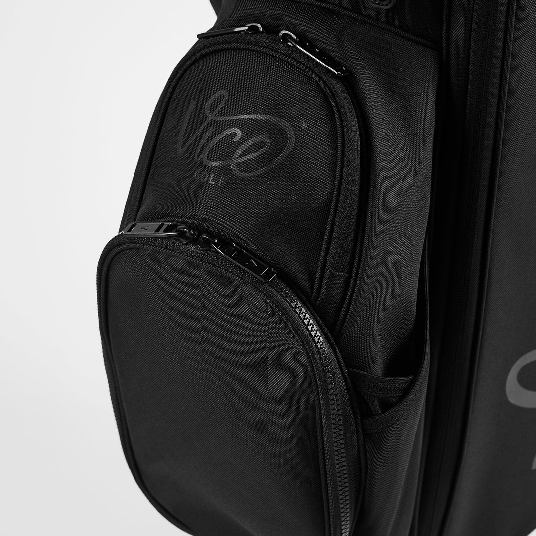 Vice Aero Carry Golf Bag - Black
