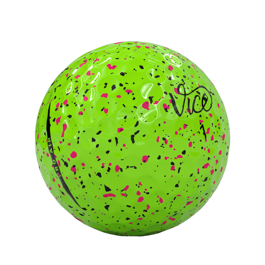 Vice Pro Air Golf Ball - Neon Drip