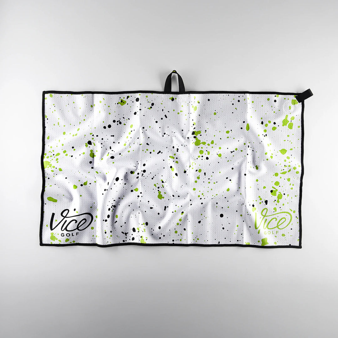 Vice Golf Towel - Neon Drip