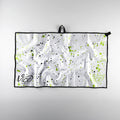 Vice Golf Towel - Neon Drip