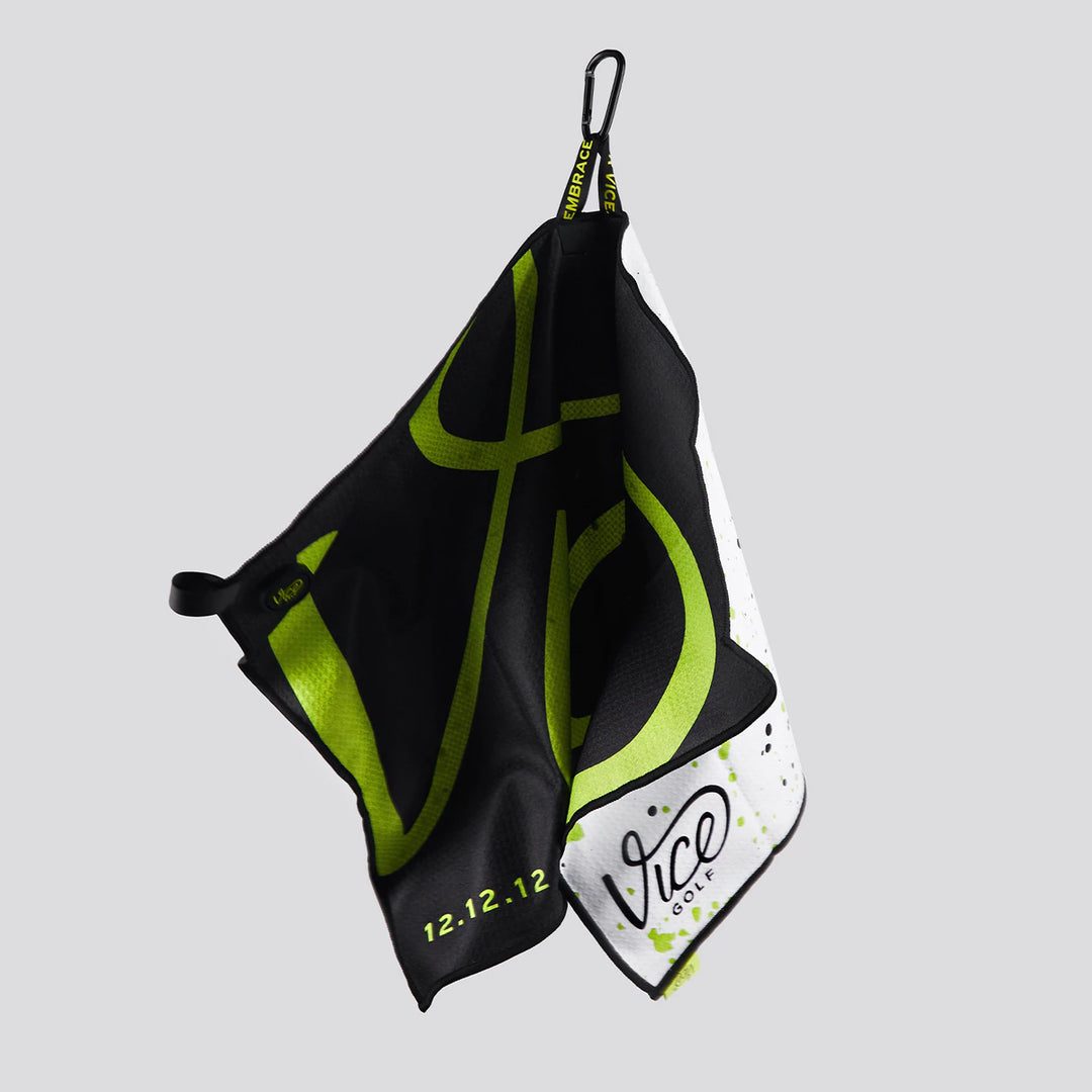 Vice Golf Towel - Neon Drip