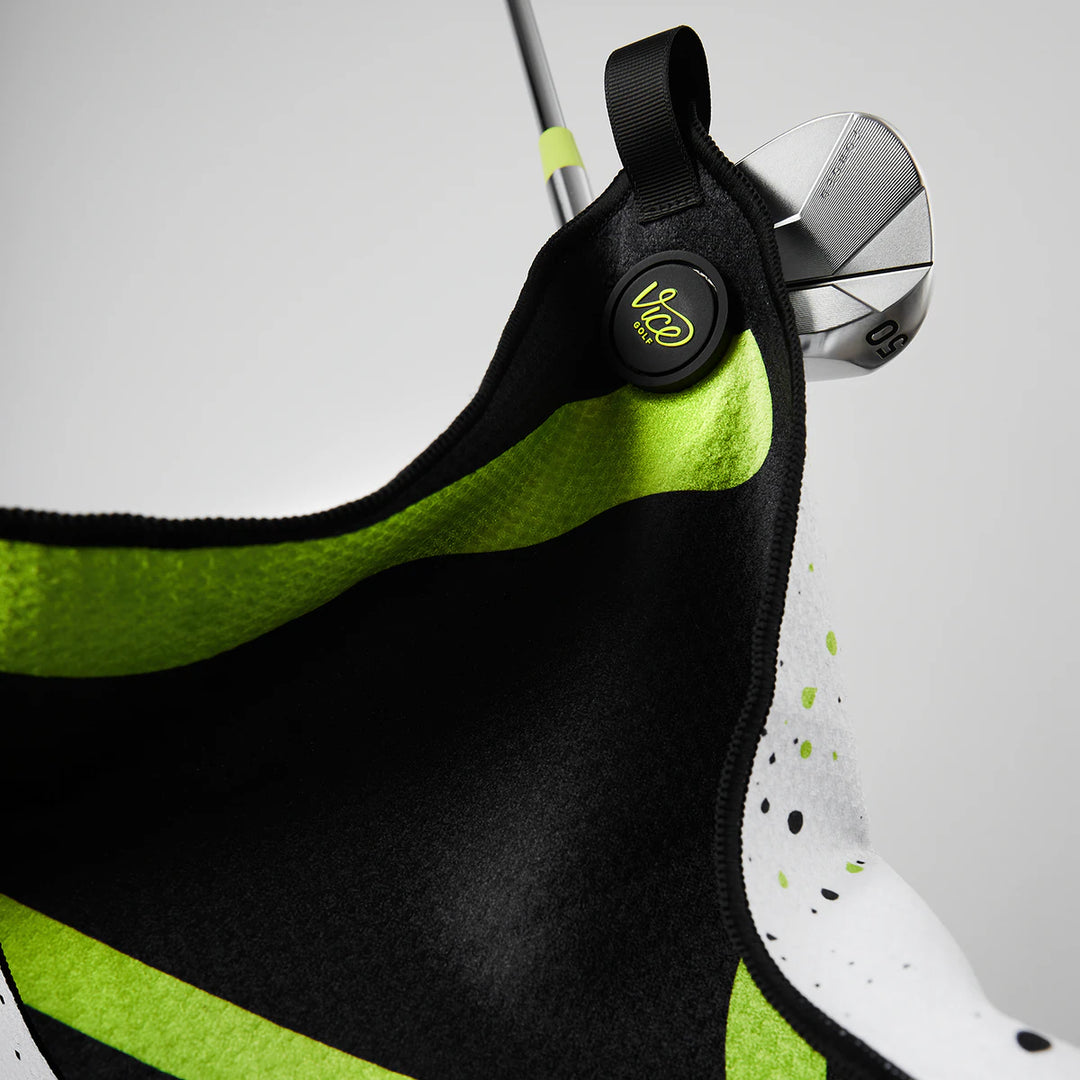 Vice Golf Towel - Neon Drip