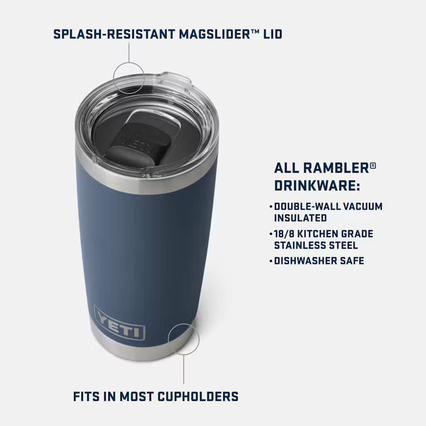 Yeti Rambler 20 oz Tumbler