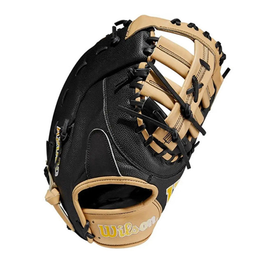 Wilson A2000 SuperSkin 1679 12.5" First Base Mitt - Black & Blonde