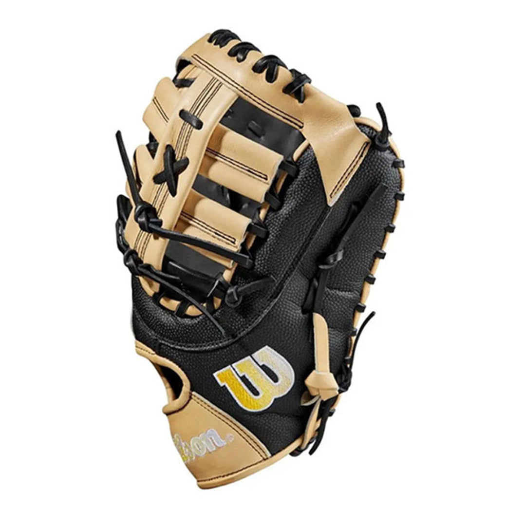 Wilson A2000 SuperSkin 1679 12.5" First Base Mitt - Black & Blonde