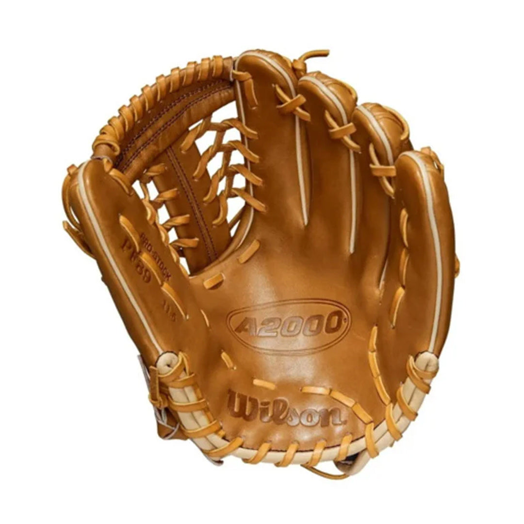 Wilson A2000 PF89 11.5" Pedroia fit Baseball Glove - Saddle Tan/Blonde