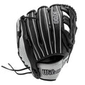 Wilson A700 Fastpitch Softball Series 12" Infield Glove - Black/White