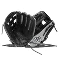 Wilson A700 Fastpitch Softball Series 12" Infield Glove - Black/White