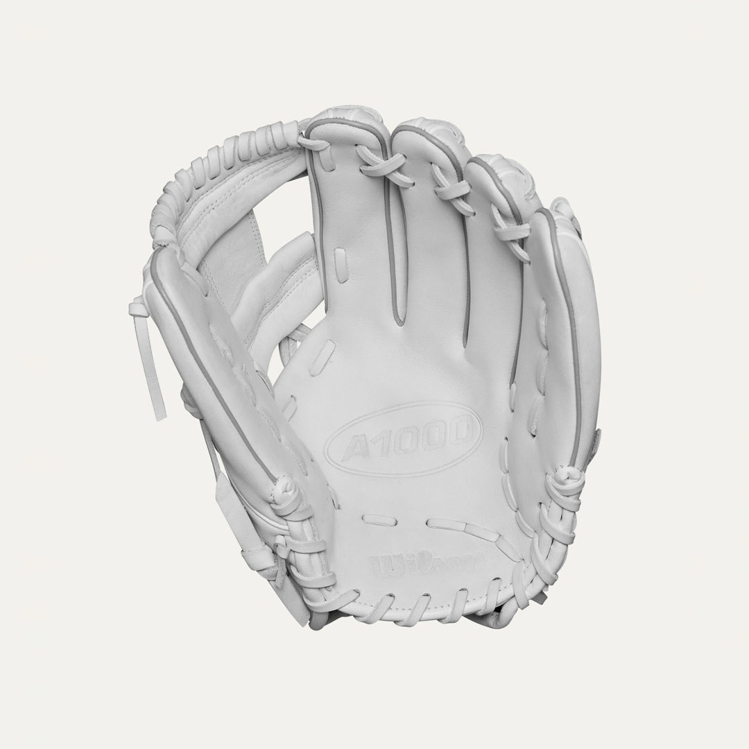 2024-2025 A1000® H12 12” Infield Fastpitch Softball Glove - White/Grey