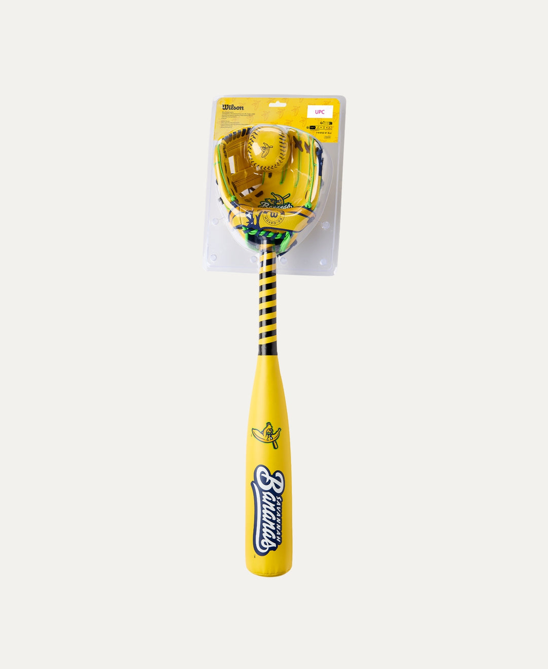 Savannah Bananas A200 10 Glove, Ball & Bat Kit